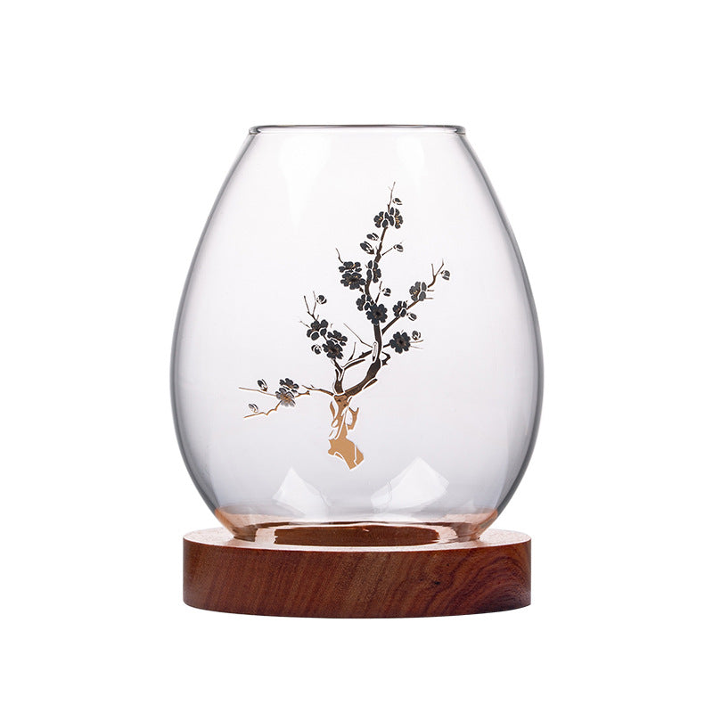 Gohobi Glass Candle Holder