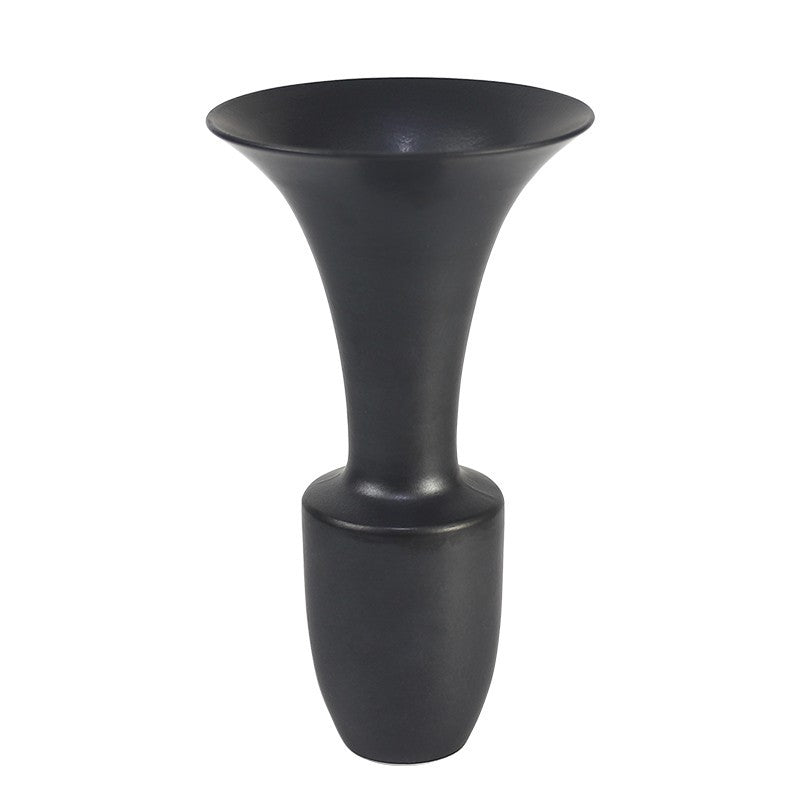 Gohobi Japanese Ikebana Flower Arranger Vase – Minimalist Ceramic Decorative Vessel