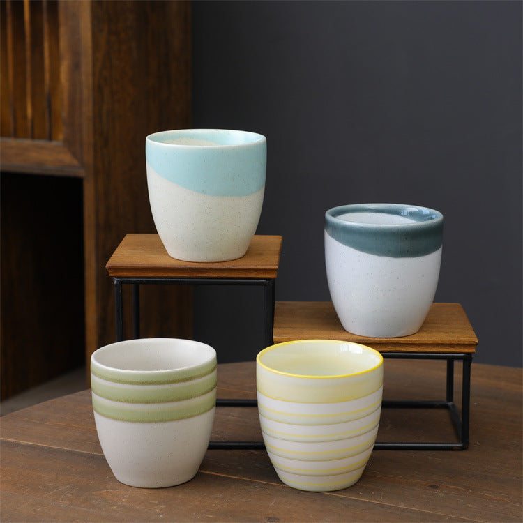 Gohobi Tasse à thé et à café en céramique de style japonais 004