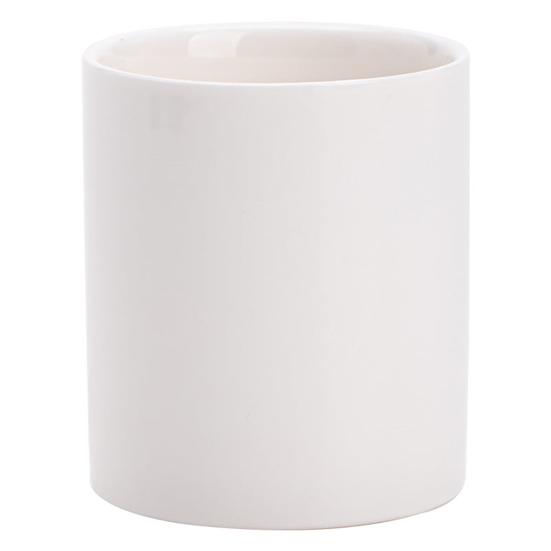 Gohobi White Porcelain Matcha Cup – Large Capacity Master Cup for Gongfu Tea, Home, and Office Use