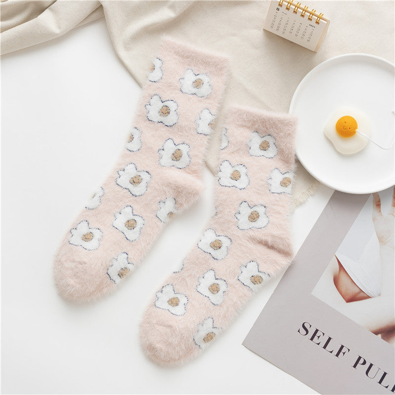 Chaussettes polaires Gohobi avec animaux mignons