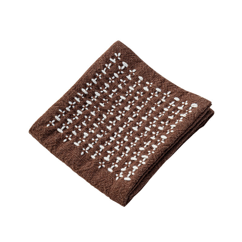 Gohobi Handmade Woven Cotton and Linen Gongfu Tea Towel