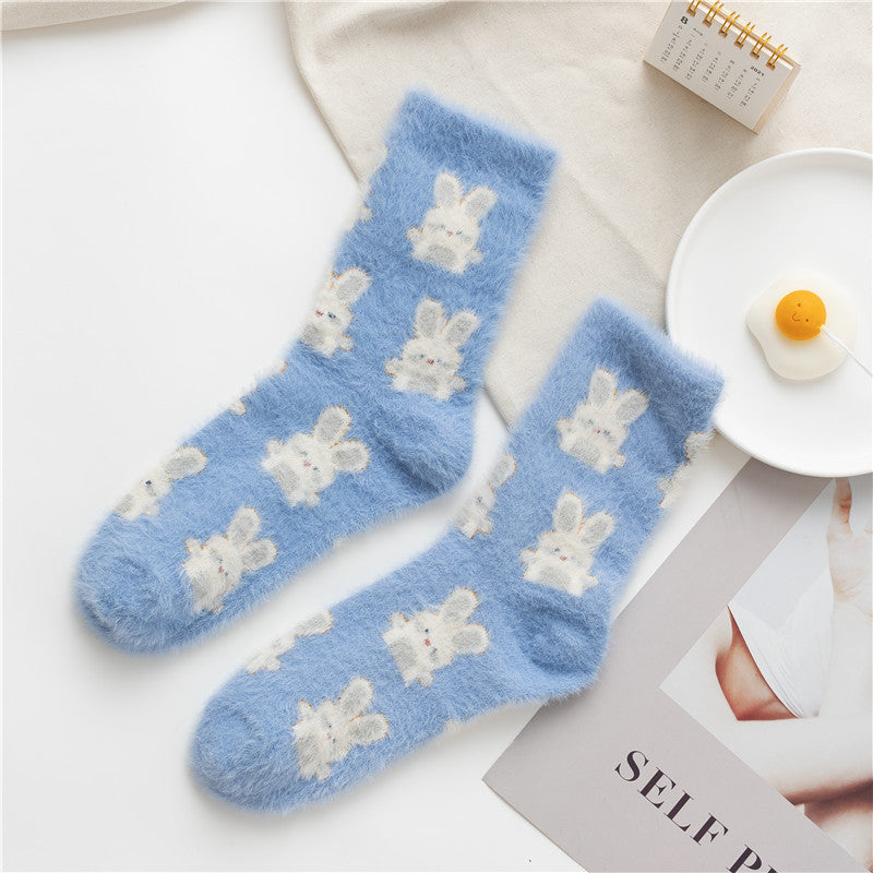 Chaussettes polaires Gohobi avec animaux mignons