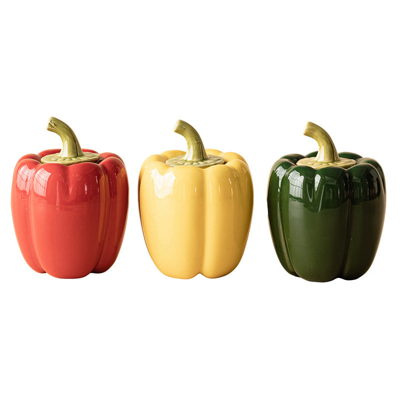 Gohobi Pepper Shaped Food Container Storage