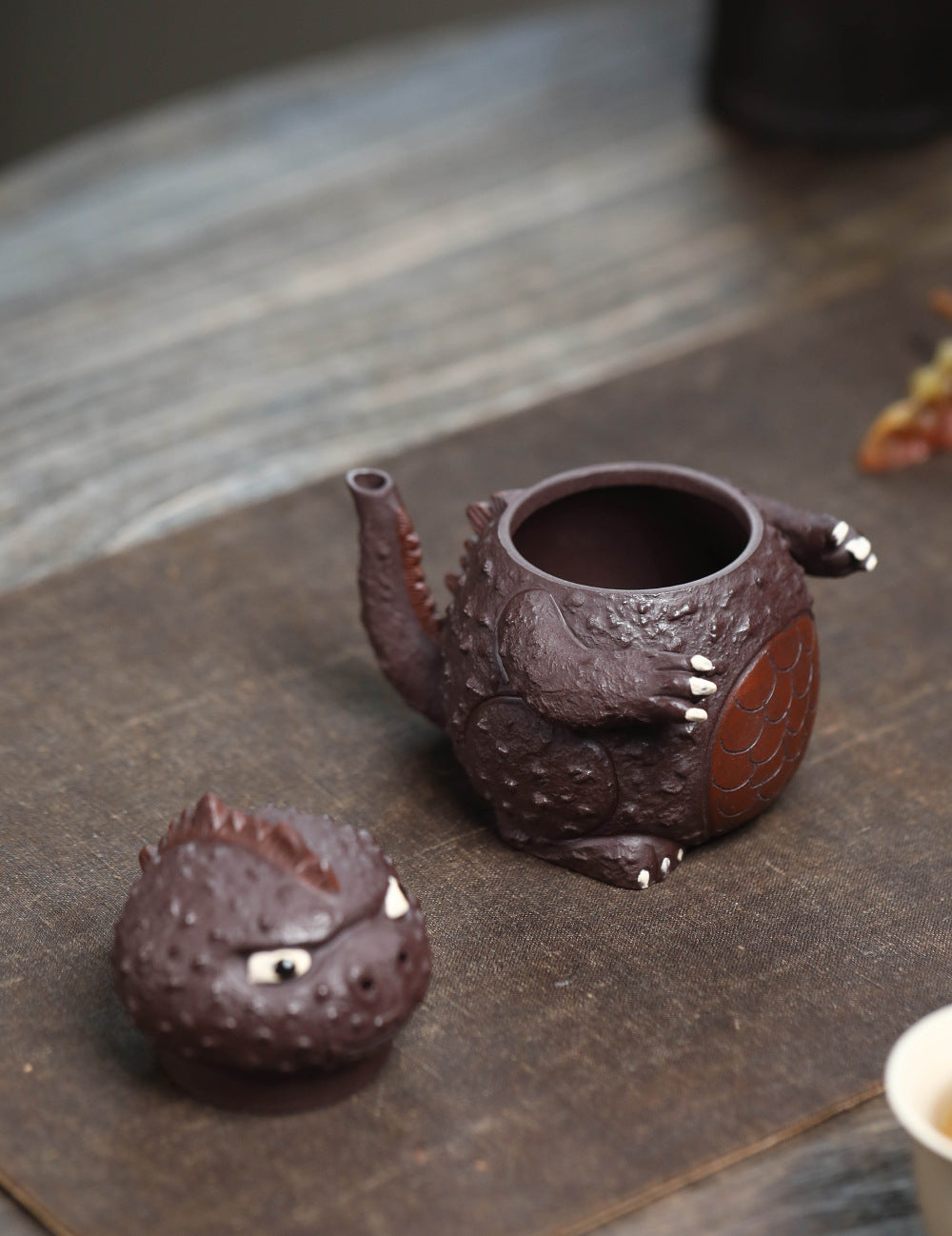 Gohobi Yixing Raw Ore Purple Sand Hand-Held Teapot