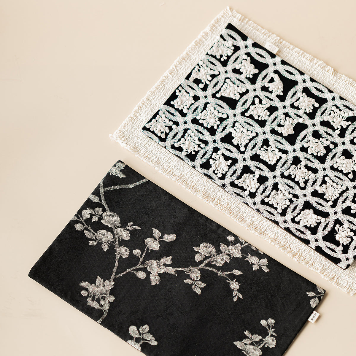 Gohobi Guofeng Brocade Tea Banquet Double-Sided Embroidered Tea Towel