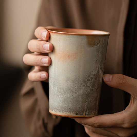 Gohobi Shino Ware Large Ceramic Cup