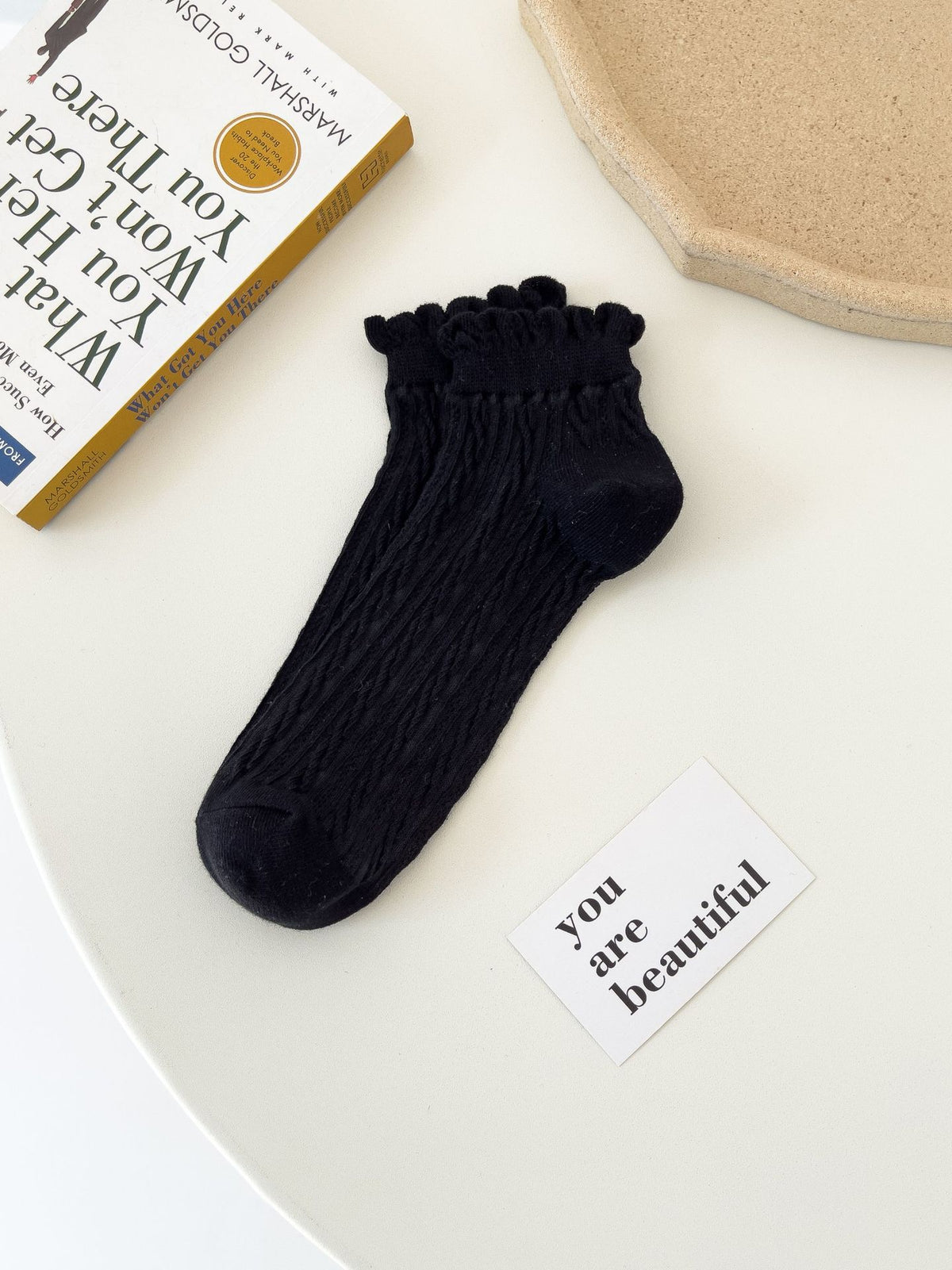 Chaussettes en coton Mary Jane en dentelle pour femmes SummerBloom