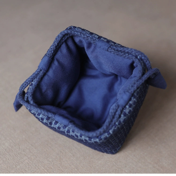 Gohobi Denim Large Teaware Storage Travel Bag Shifuku