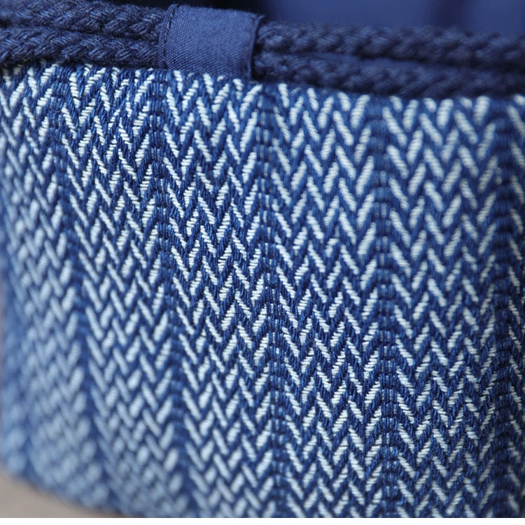 Gohobi Denim Large Teaware Storage Travel Bag Shifuku