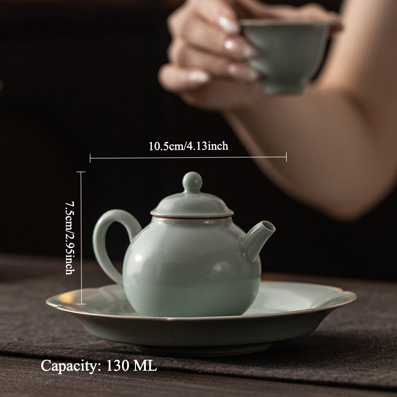 Gohobi Ceramic Gongfu Teapot Gift Box