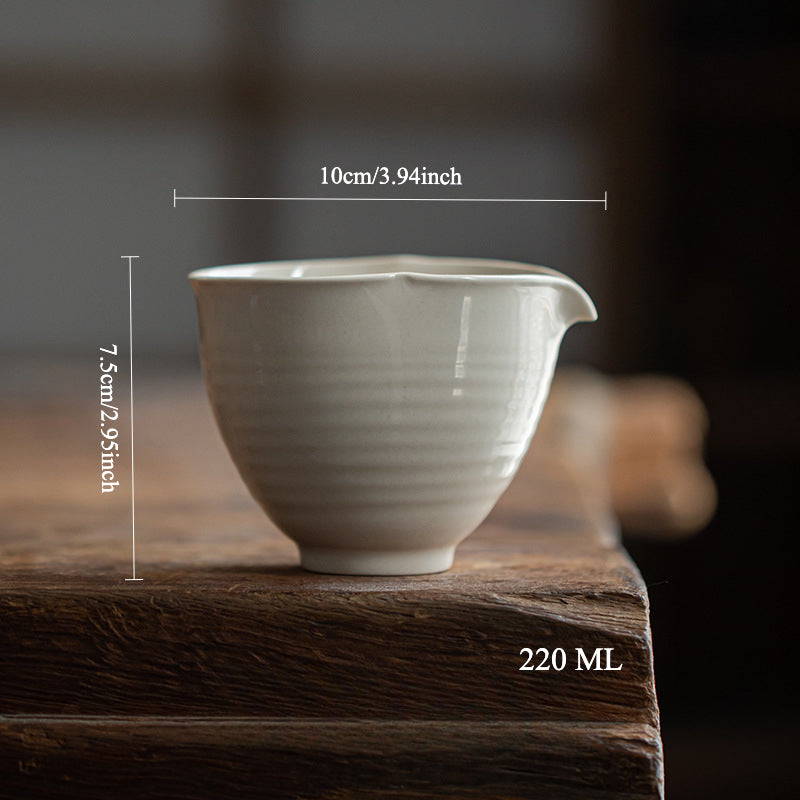 Gohobi Grass Wood Ash Glaze Fair Cup