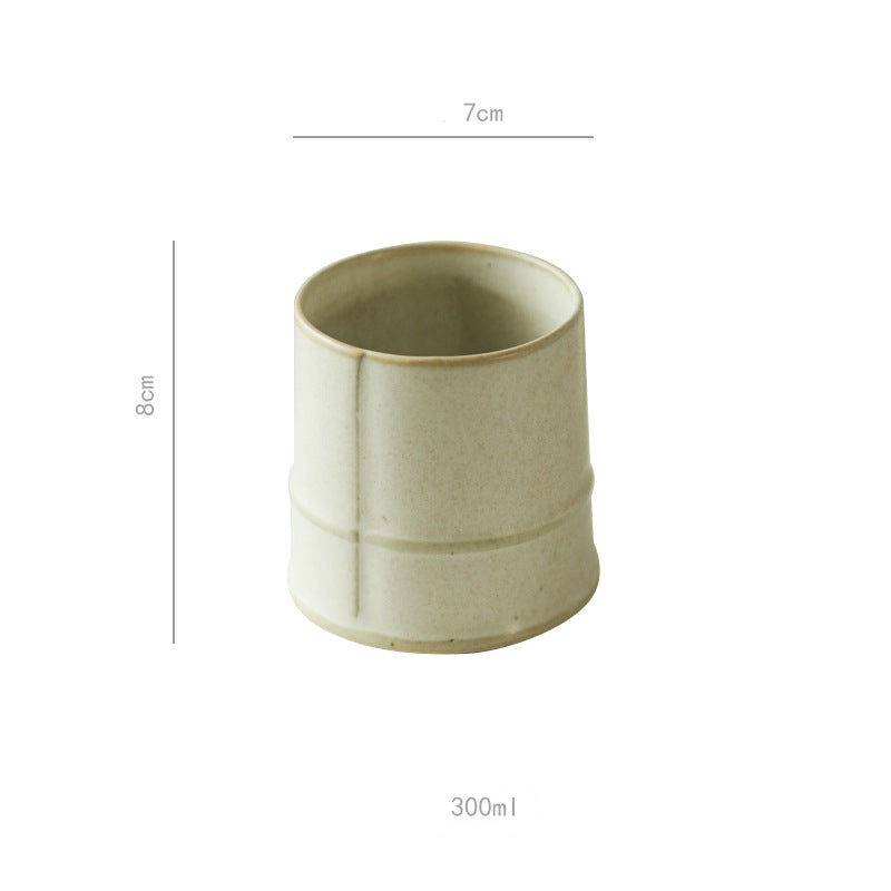 Théière et tasses blanches au design moderne de Gohobi