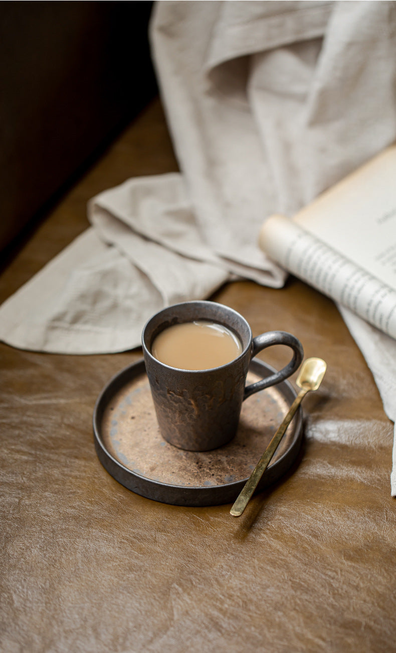 Gohobi Handmade Metallic Glaze Ceramic Mug (150ml)