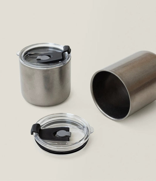 Gohobi 304 Stainless Steel Lidded Camping Cup