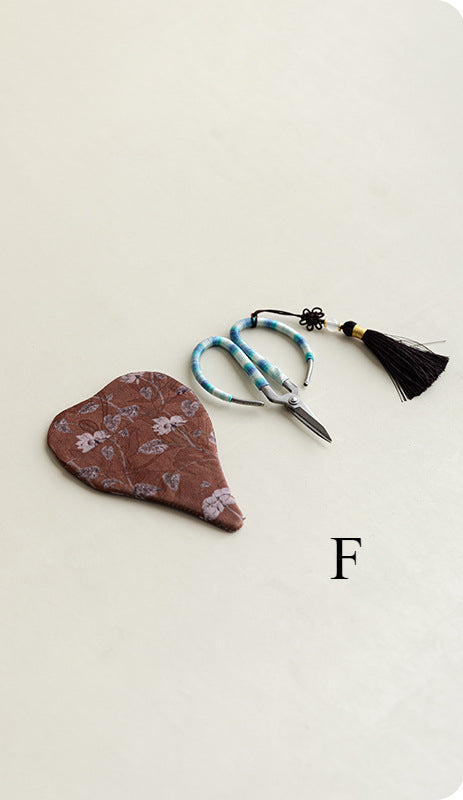 Gohobi Tea Scissors With a Case