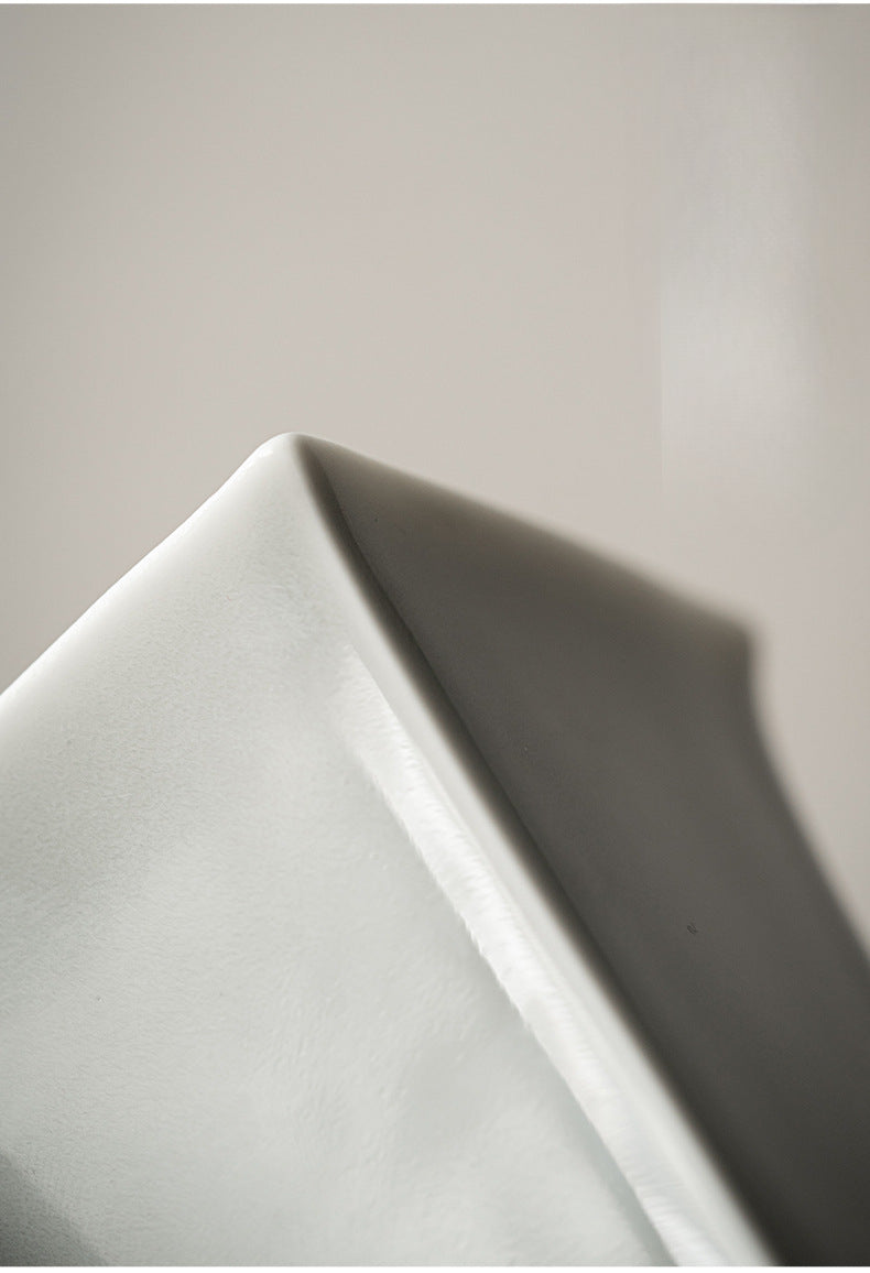 Pichet de style japonais Gohobi gris glacé et vert 001