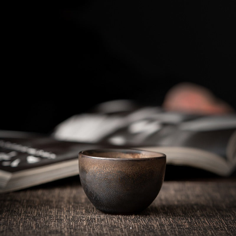 Gohobi Gilded Vintage Ceramic Teacup