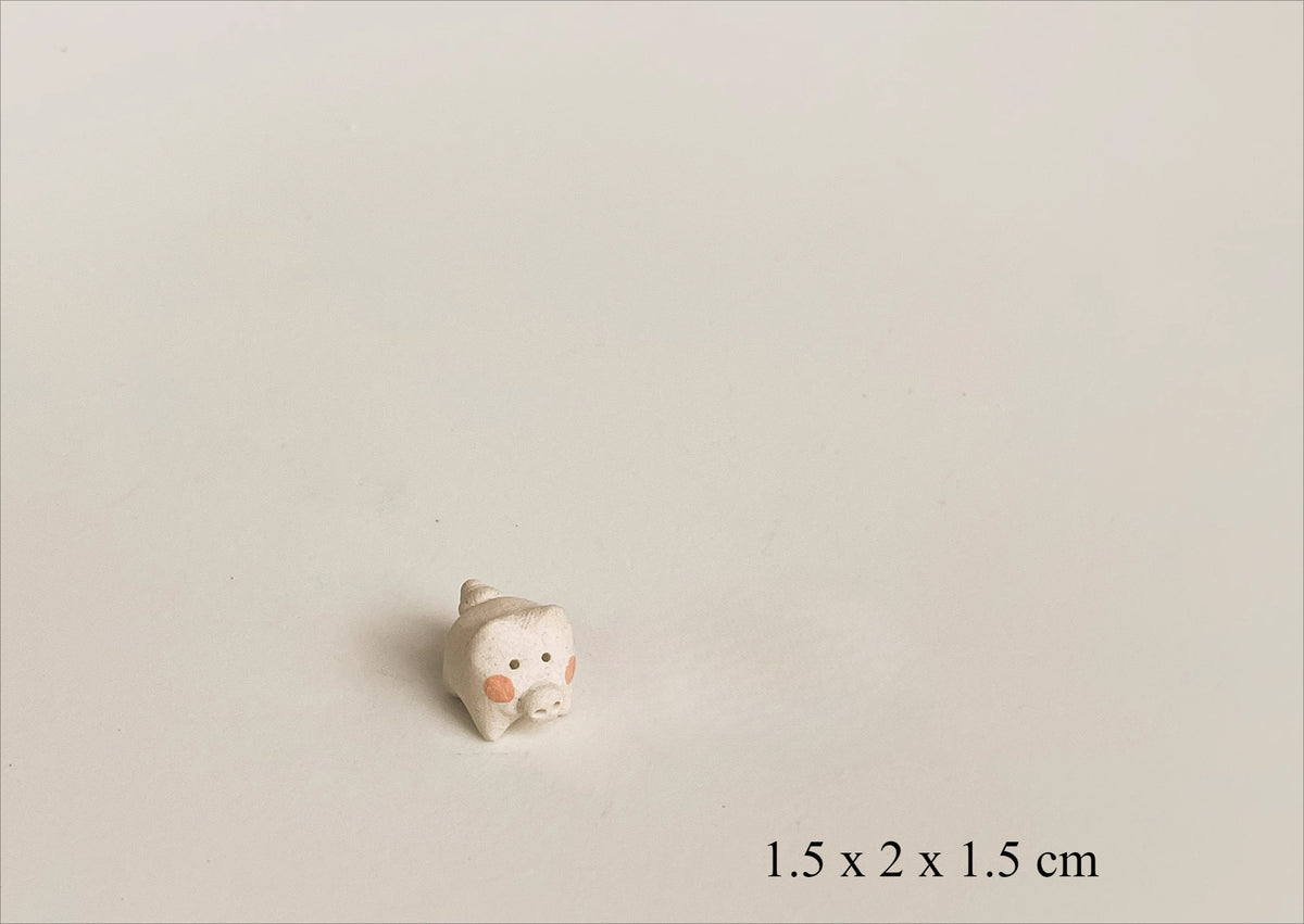 Gohobi x Little Diary Handmade Ceramic Pigs