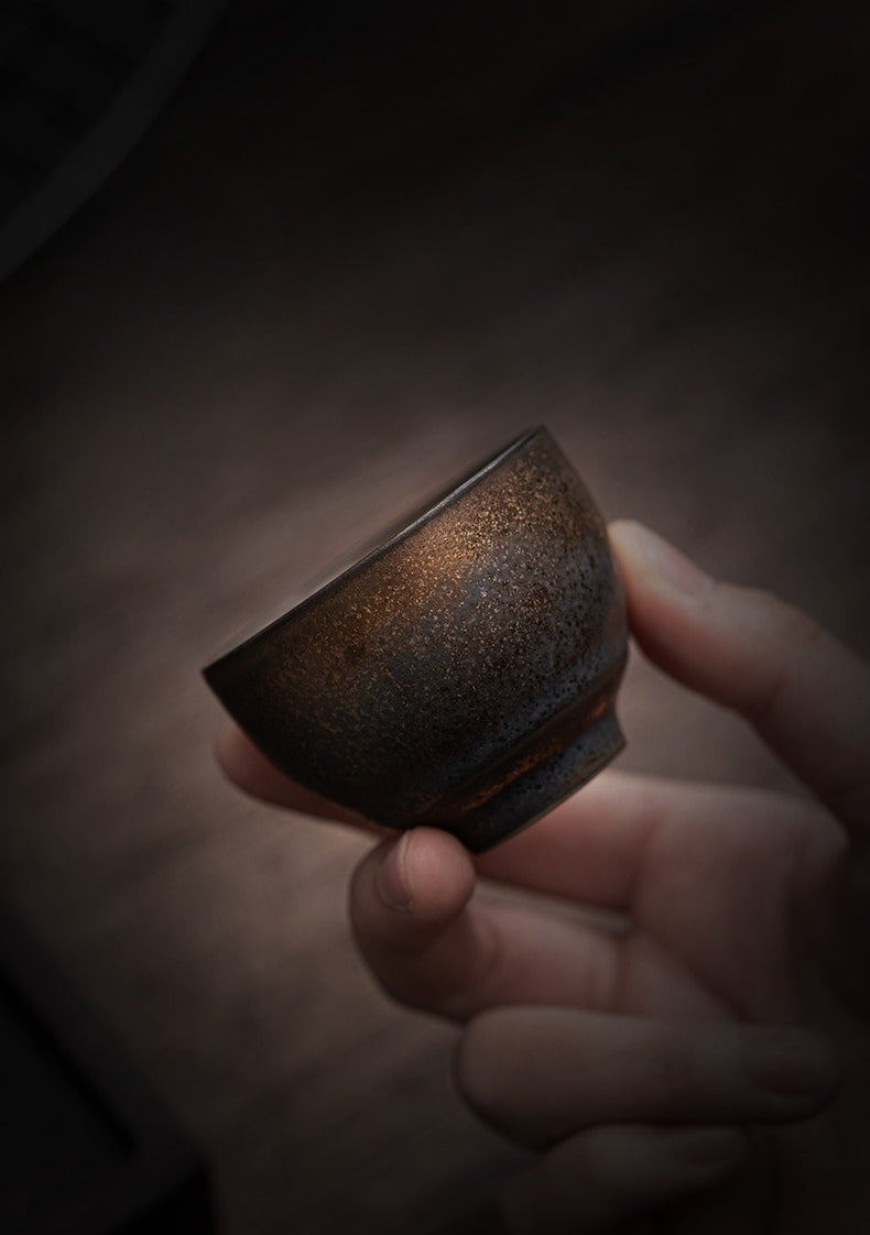 Gohobi Gilded Kung Fu Tea Cup