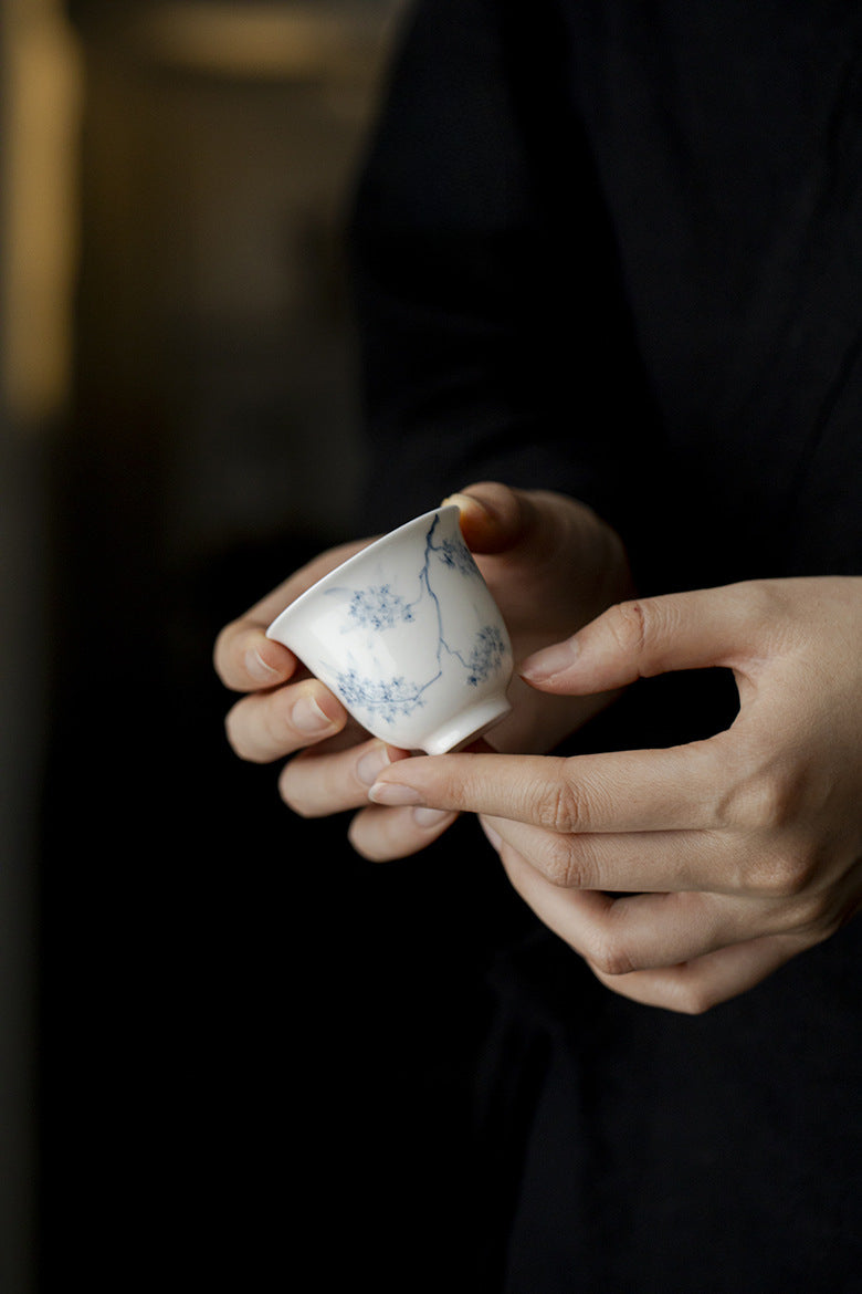 Gohobi Hand-Painted Osmanthus Tea Cup