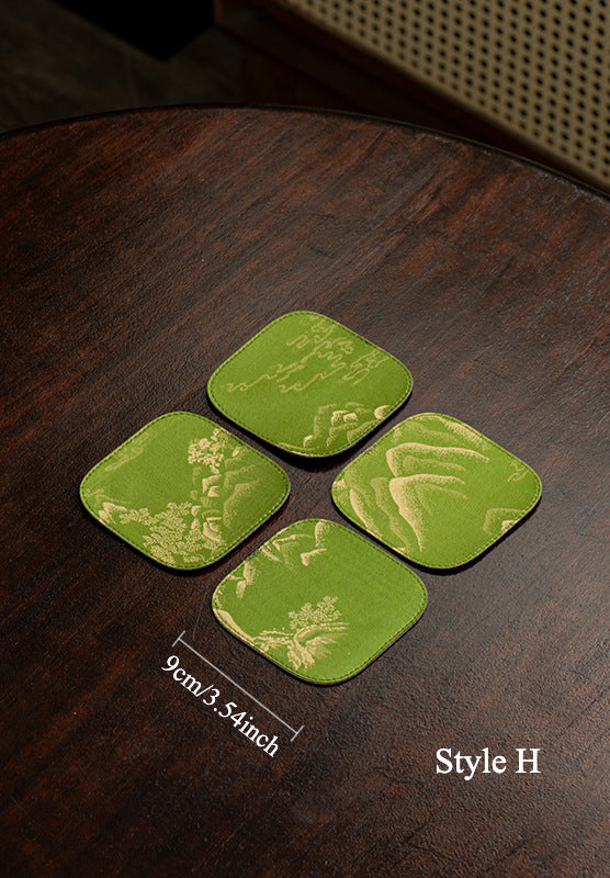 Gohobi Set of 4 Heat-Resistant Pads for Teapots