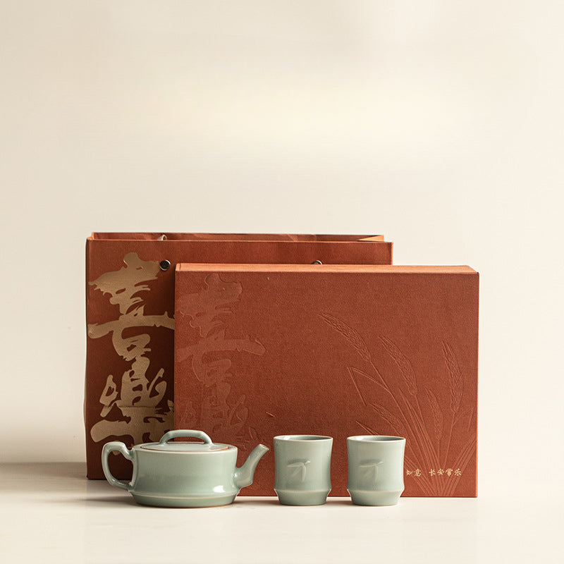 Gohobi Celadon Lake Tea Set