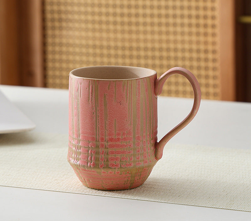 Gohobi Tasse à café japonaise faite à la main avec soucoupe 010