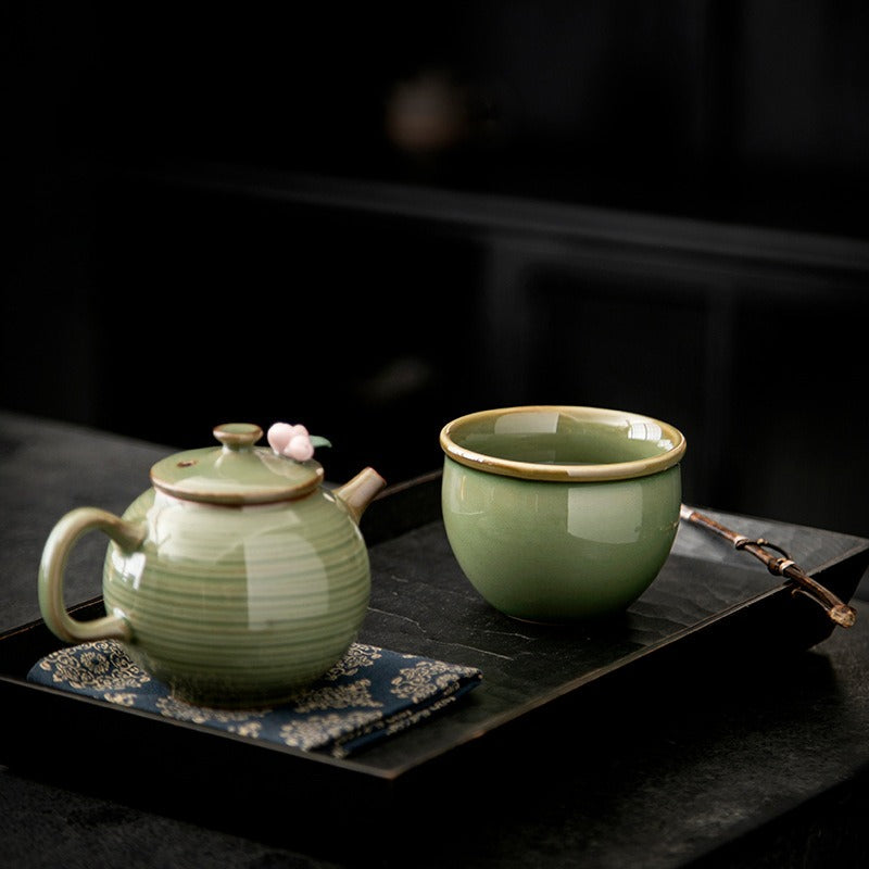 Gohobi Vintage Celadon Master Tea Cup