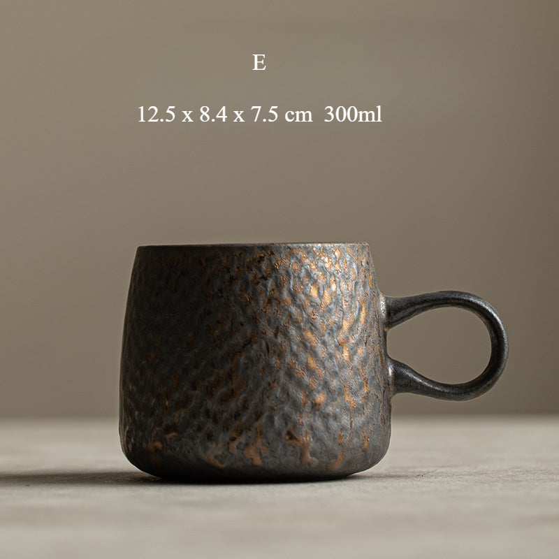 Gohobi Handmade Metallic Glaze Ceramic Mug (280-300ml)