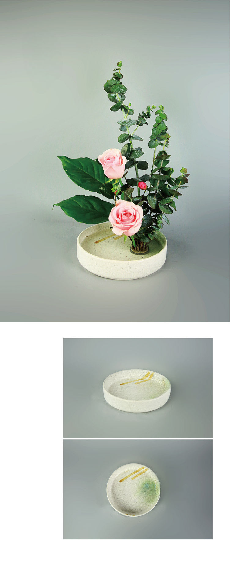Grand vase Gohobi Ikebana de style japonais 009