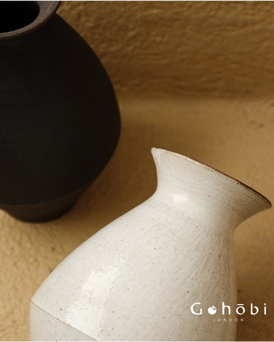 Gohobi Japanese-style Wabi Sabi Handmade Zen Large Vase 009