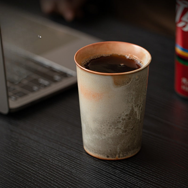 Gohobi Shino Ware Large Ceramic Cup
