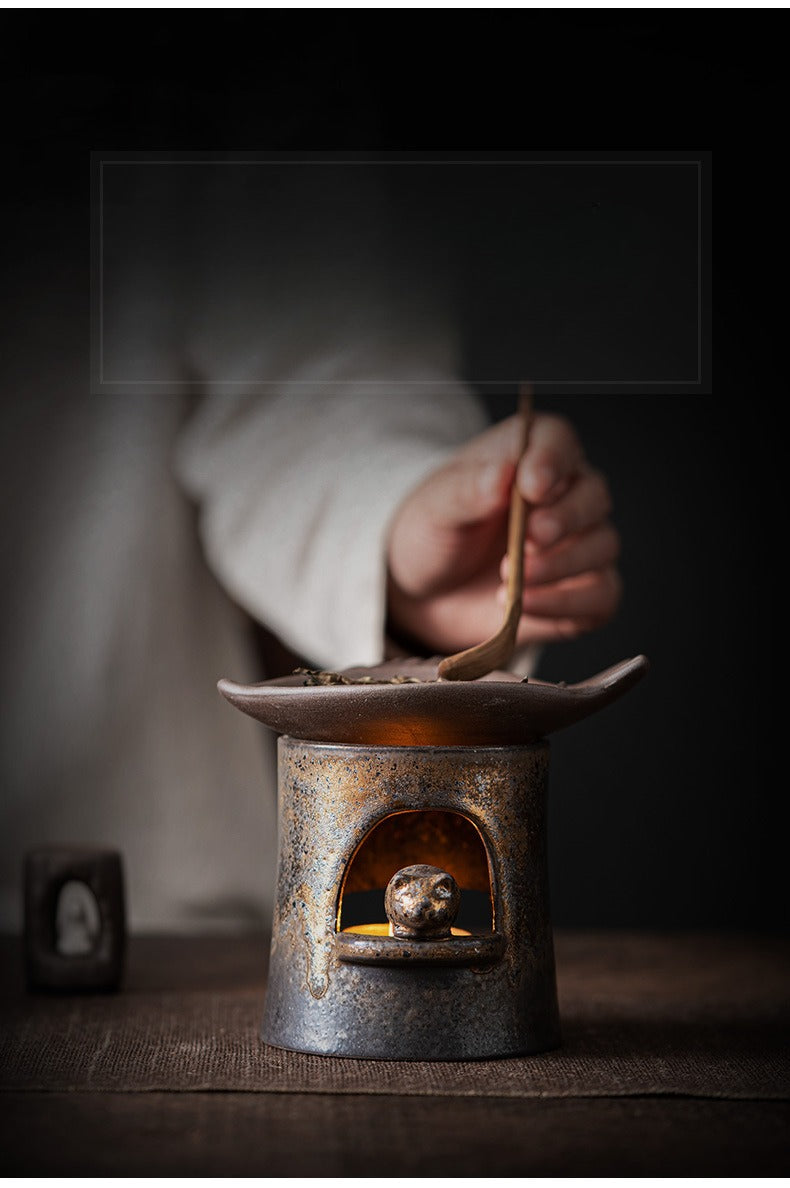 Gohobi Vintage Ceramic Tea Roaster