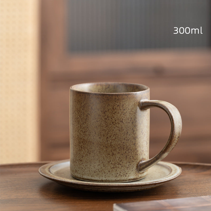 Gohobi Japanese Handmade Coffee Cup with Saucer 008