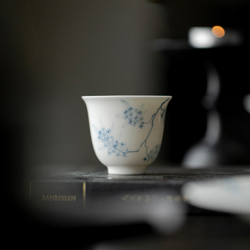 Gohobi Hand-Painted Osmanthus Tea Cup