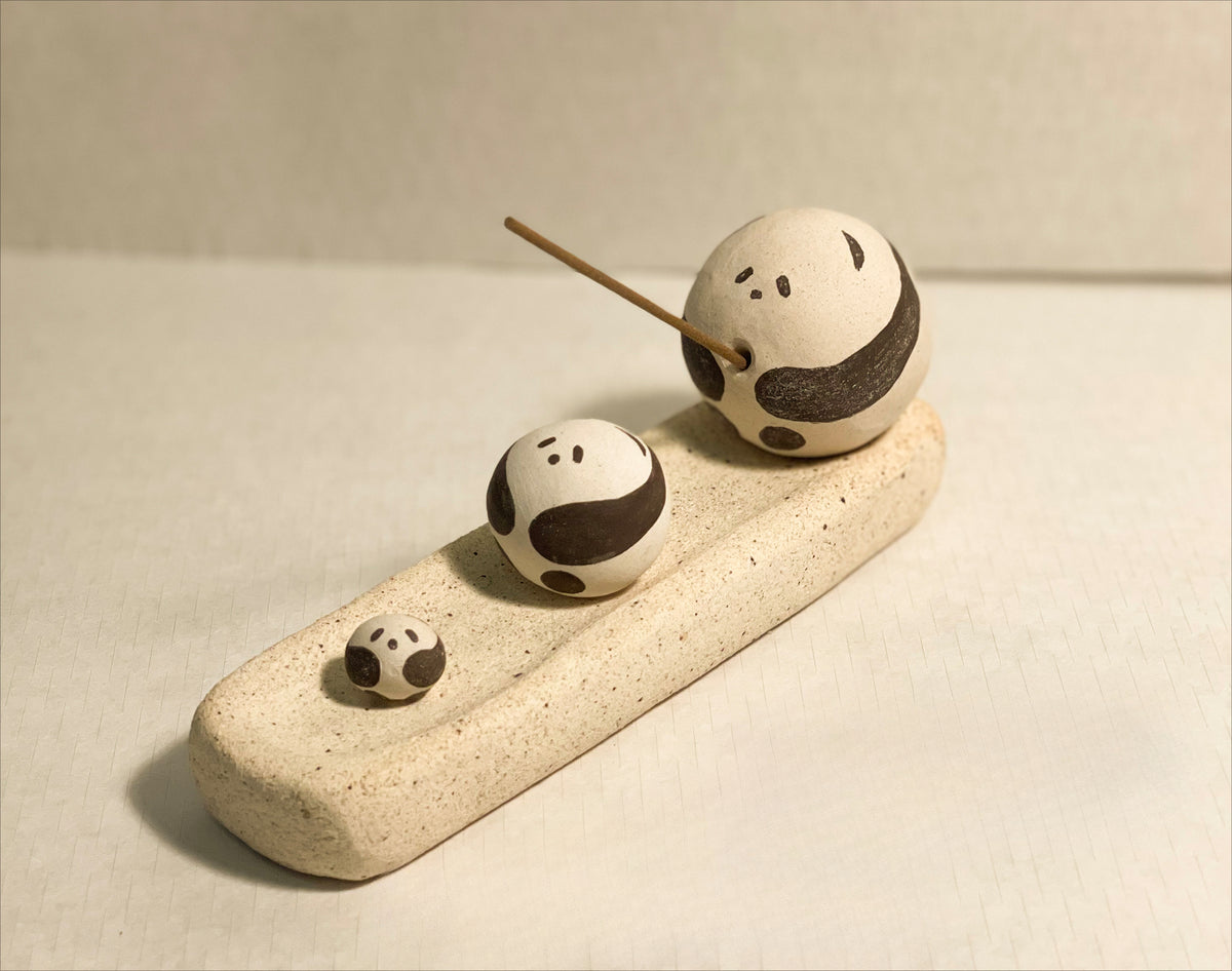 Gohobi x Little Diary Handmade Ceramic Panda