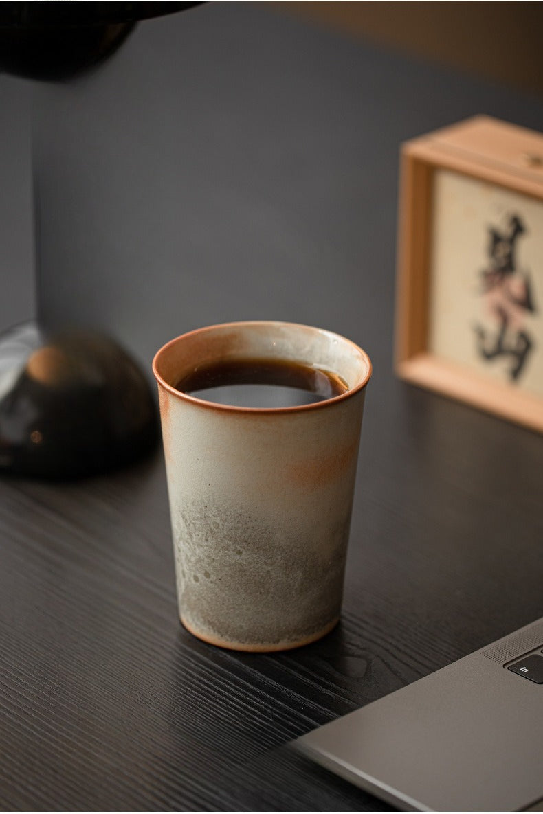 Gohobi Shino Ware Large Ceramic Cup