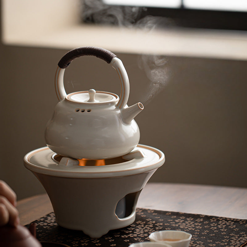 Gohobi Traditional Teapot and Stove Set 001