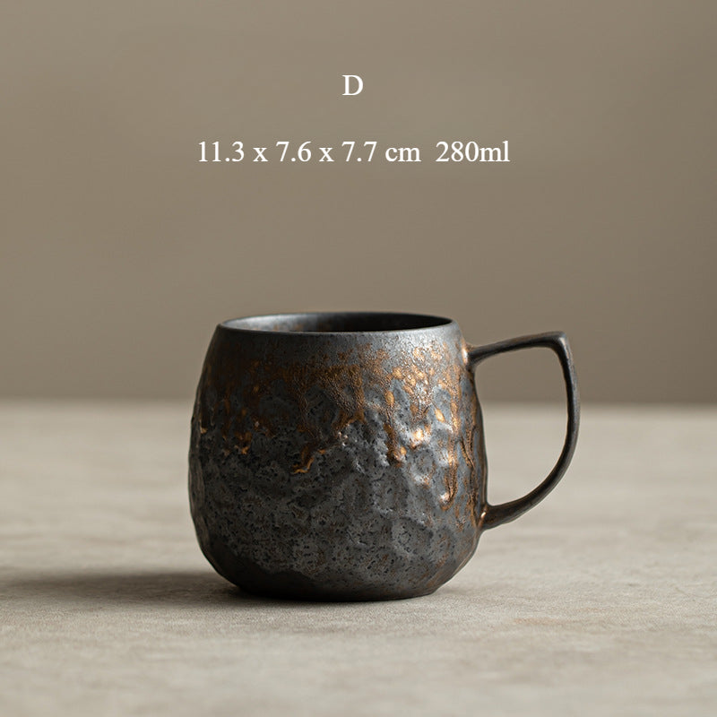 Gohobi Handmade Metallic Glaze Ceramic Mug (280-300ml)