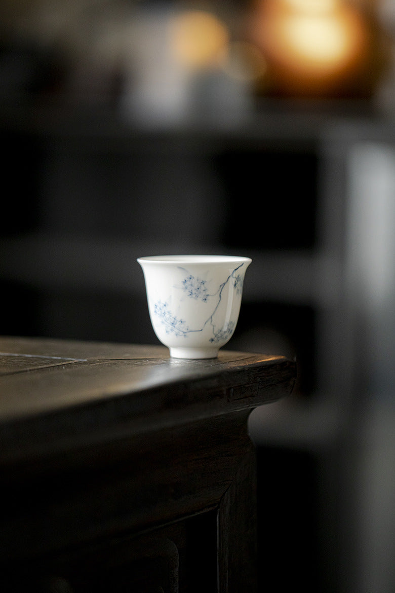 Gohobi Hand-Painted Osmanthus Tea Cup