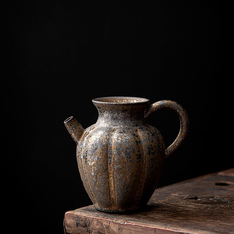 Gohobi Vintage Gilded Ceramic Fair Cup