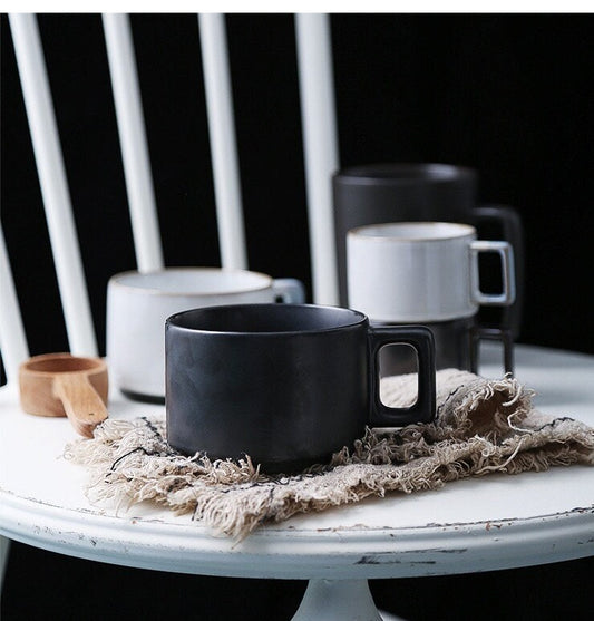 Gohobi stoneware Coffee cup Expresso cup Japanese vintage style coffee mug tea cup tea mug