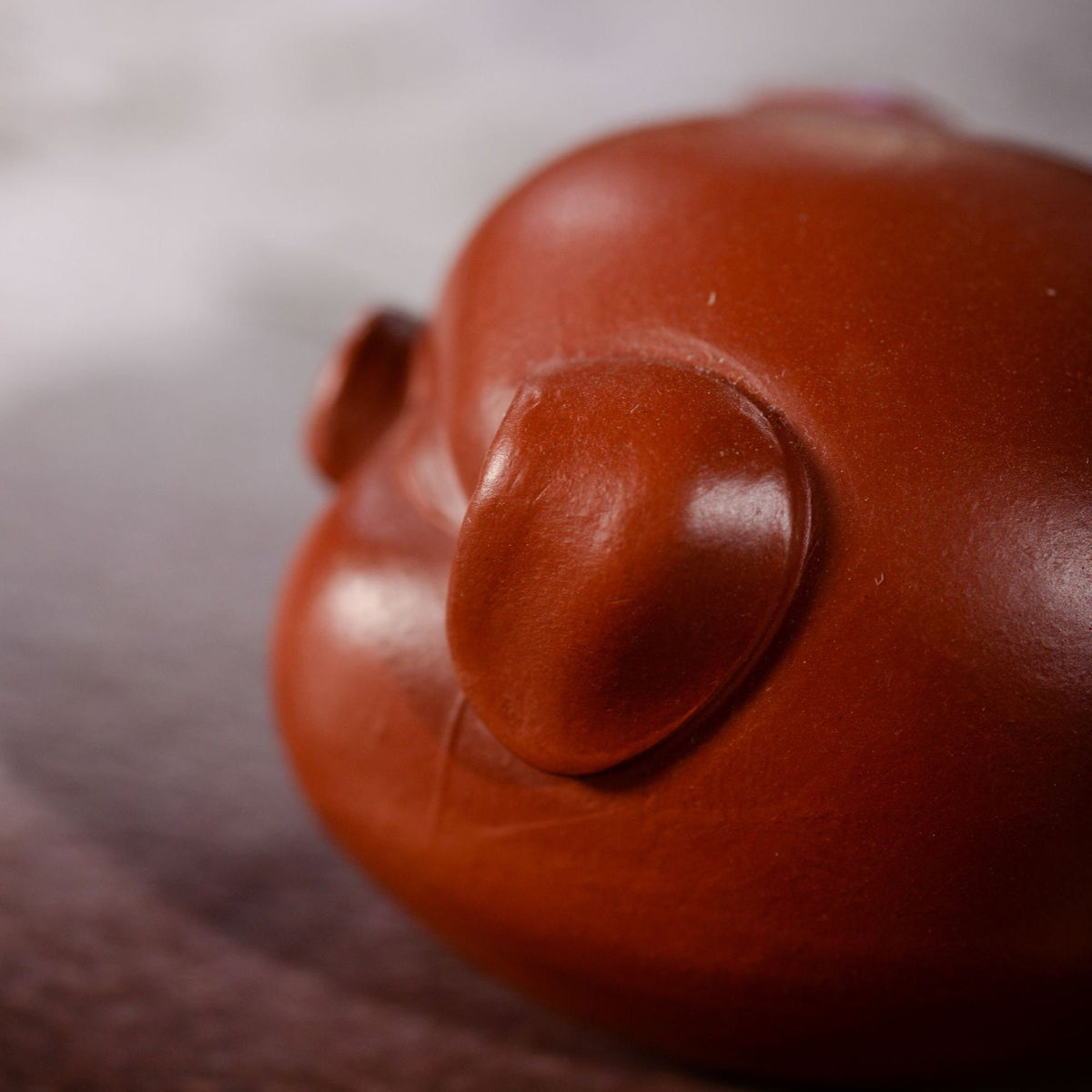 Gohobi Handmade pig ornaments Tea pets ceramic YiXing clay Chinese Gongfu tea Kung fu tea Japanese Chado unique ornaments