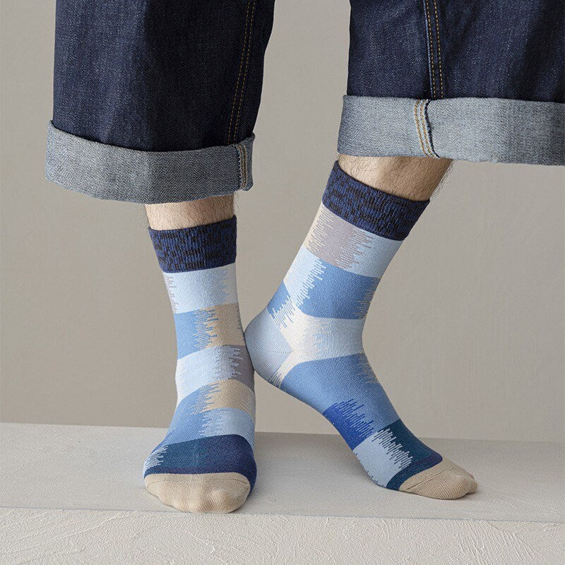 Men Cotton Socks, Winter socks, Christmas socks, Men Winter Socks, gift for him, Xmas secret Santa gift