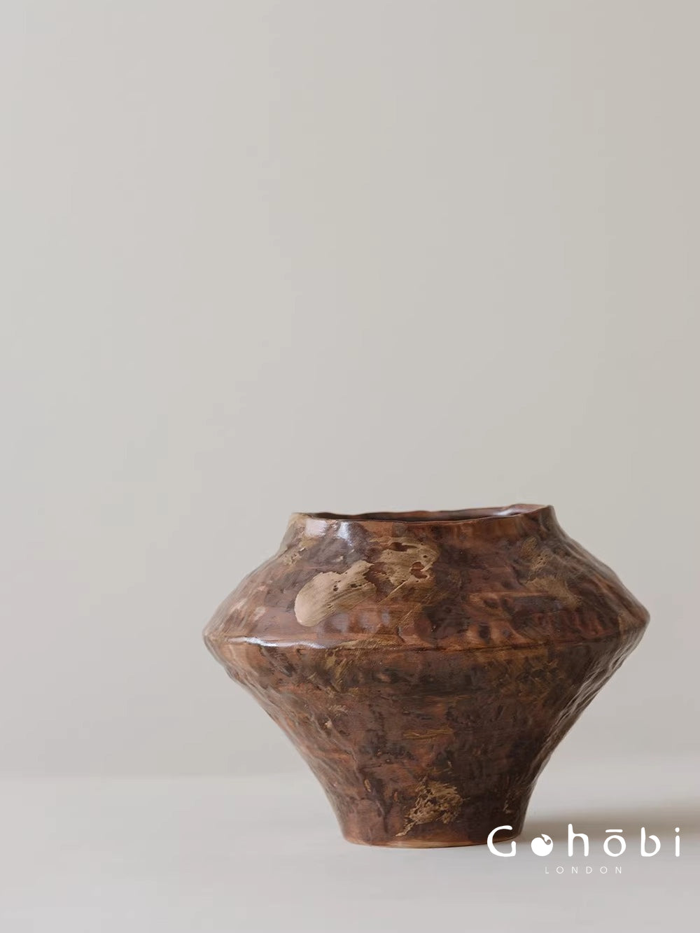 Gohobi Japanese-style Wabi Sabi Handmade Zen Large Vase 024