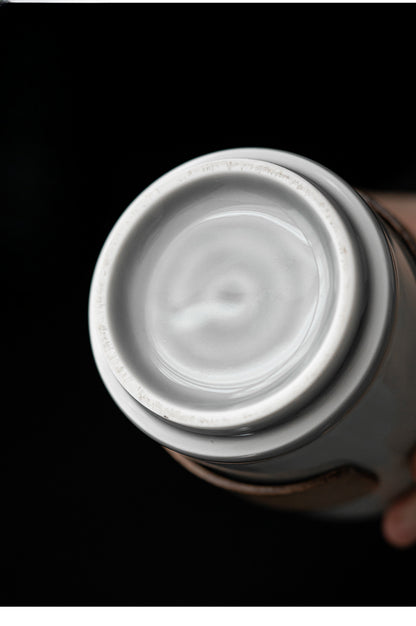 Gohobi Japanese Style Ice Grey and Green Tea Cup 001