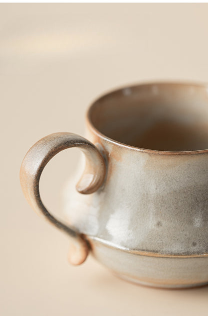 Gohobi Japanese Handmade Shino Mug Coffee Cup