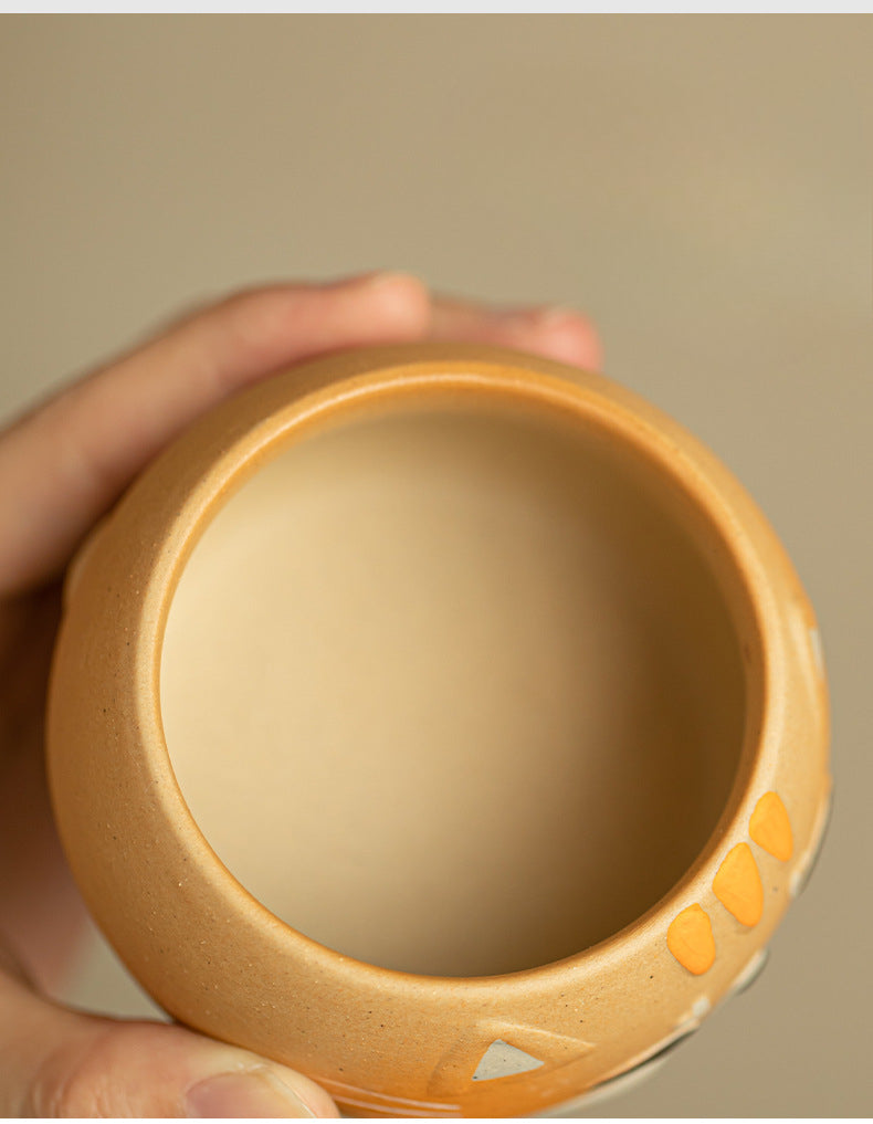 Gohobi Hand-painted Cat Master Tea Cup Coffee Mug