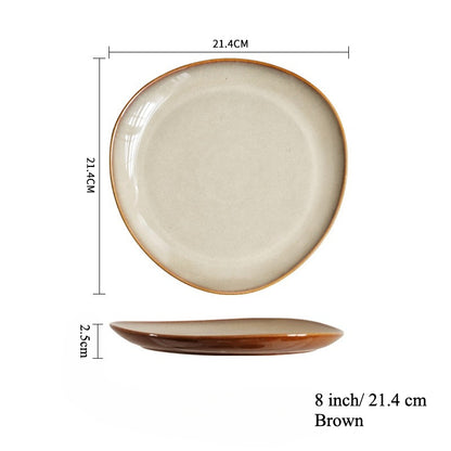 Gohobi Japanese Triangular Plate